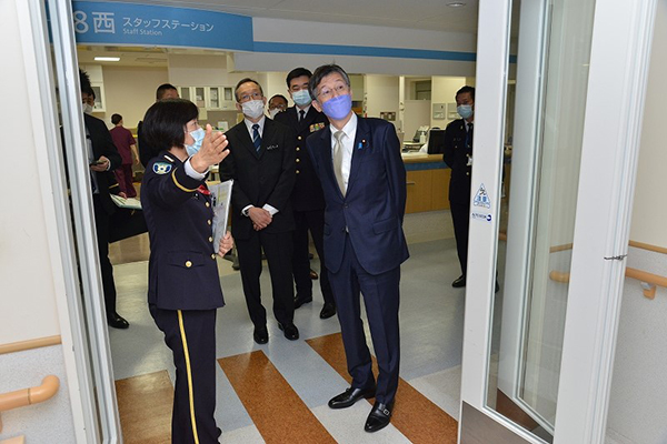 自衛隊中央病院の視察