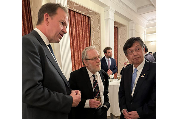 英国下院防衛委員会交流レセプションへの出席