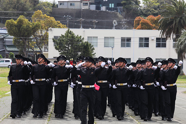 陸上自衛隊高等工科学校入校式への出席