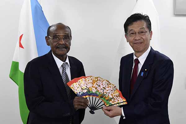 ブルハン国防大臣への表敬