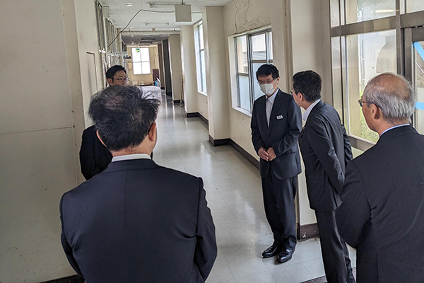 防衛大学校の視察