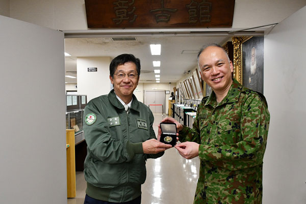 陸上自衛隊衛生学校の視察