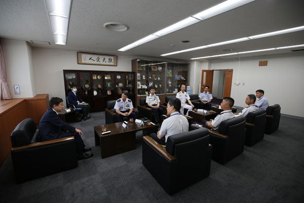 統合幕僚学校等の視察