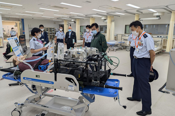 部隊等視察