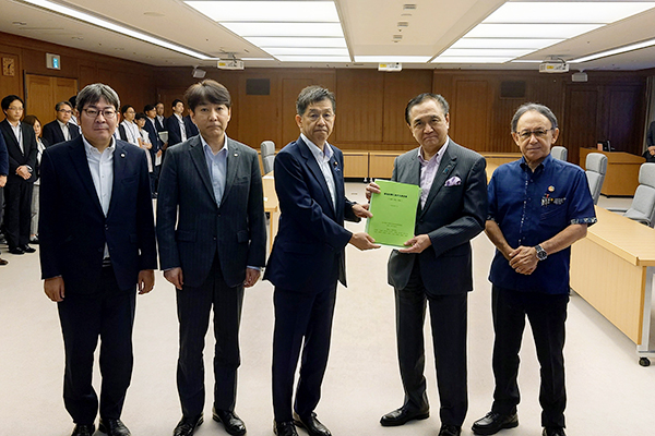 渉外関係主要都道府県知事連絡協議会からの要請