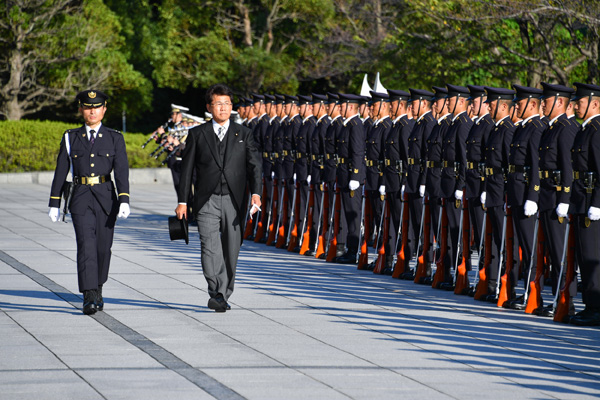 三宅防衛大臣政務官着任式