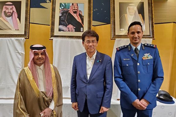 サウジアラビア建国記念日レセプションへの出席