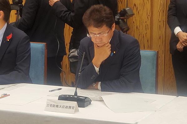 第１９回  国土強靱化推進本部への出席