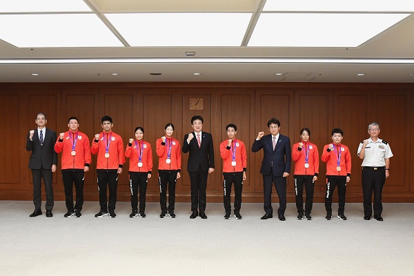 アジア競技大会の結果報告