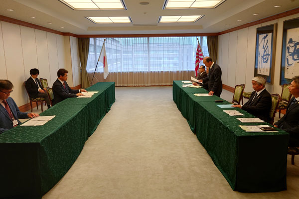 全国市議会議長会基地協議会からの要請