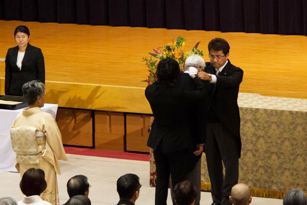 令和５年秋の叙勲勲章伝達式