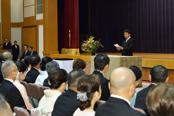第４１回危険業務従事者叙勲勲章伝達式