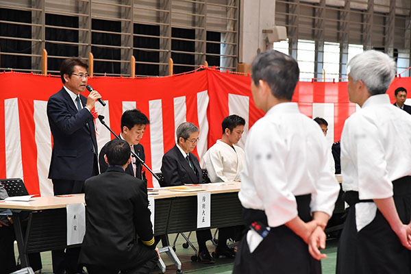 第６２回全自衛隊合気道演武大会の視察