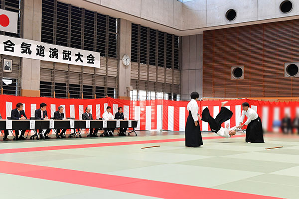 第６２回全自衛隊合気道演武大会の視察