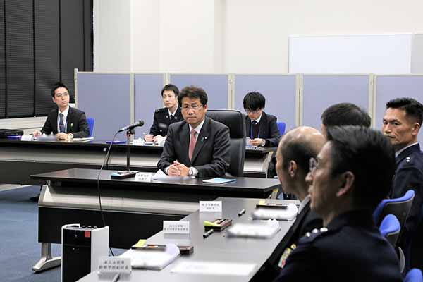 統合幕僚学校等の視察