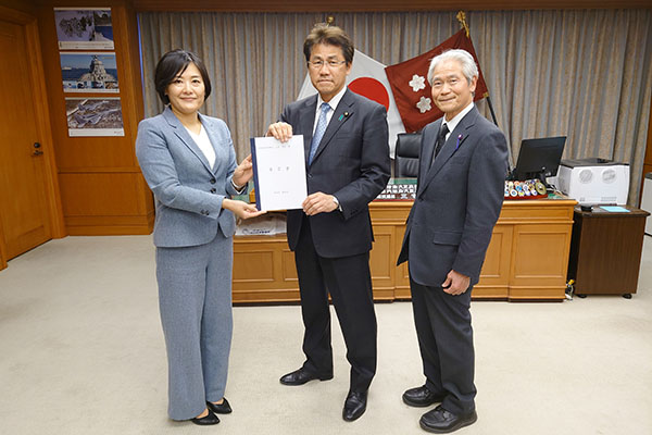 群馬県榛東村長及び同村議会議長からの要請