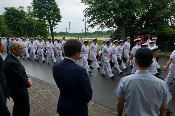 防衛大学校の視察
