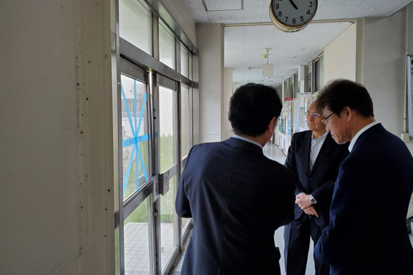 防衛大学校の視察
