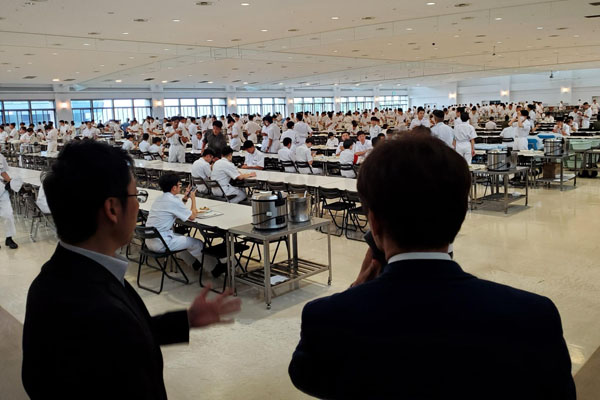防衛大学校の視察