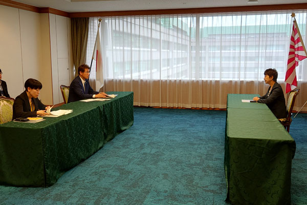ながえ孝子議員（参・無）からの要請