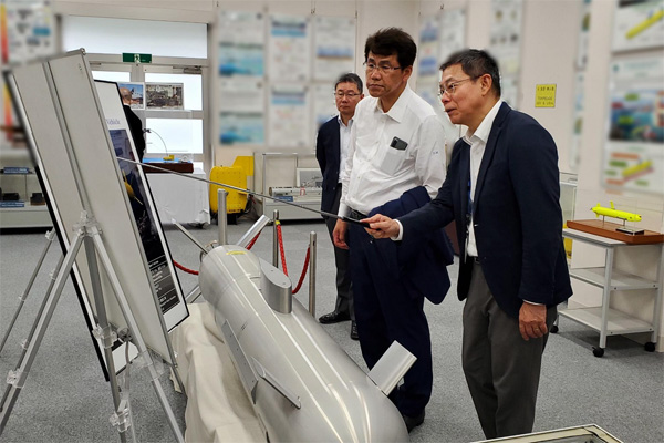 防衛装備庁艦艇装備研究所の視察