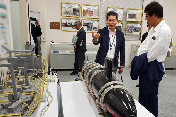 防衛装備庁艦艇装備研究所の視察