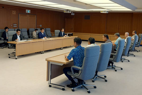 沖縄県南部市町村会からの要請