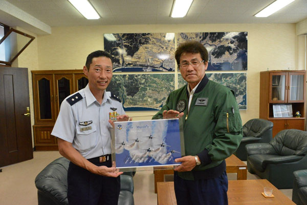 部隊視察
