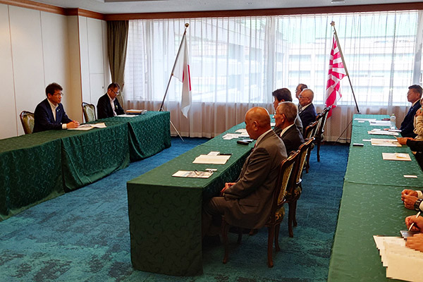 陸上自衛隊第２４普通科連隊・えびの駐屯地存続期成同盟会からの要請