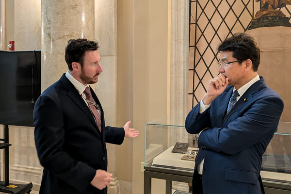 三宅防衛大臣政務官の米国訪問