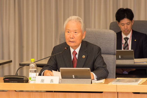 防衛力の抜本的強化に関する有識者会議への出席