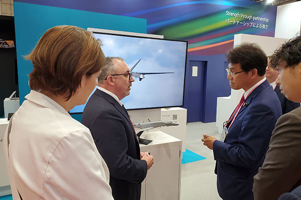 ２０２４国際航空宇宙展の視察