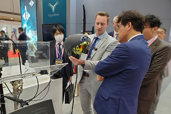 ２０２４国際航空宇宙展の視察