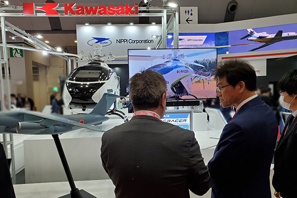 ２０２４国際航空宇宙展の視察