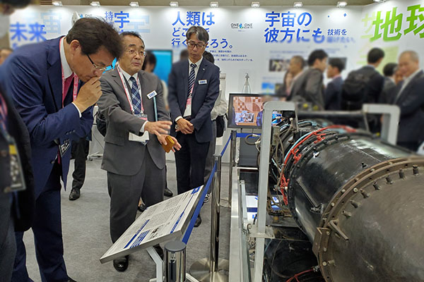 ２０２４国際航空宇宙展の視察