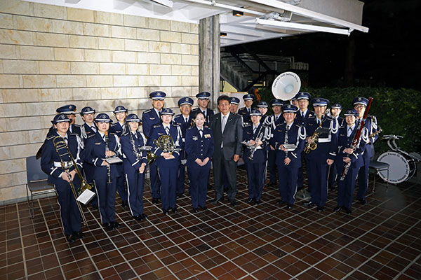 イタリア三軍記念日レセプションへの出席