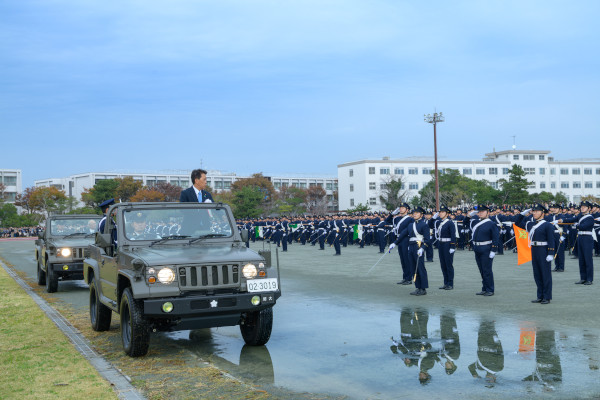 防衛大学校開校記念祭の視察