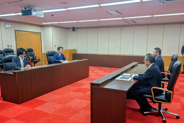 沖縄県沖縄市長及び沖縄市ロウワープラザ土地区画整理組合設立準備会からの要請