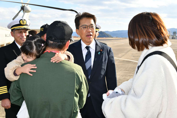 海上自衛隊大村航空基地視察