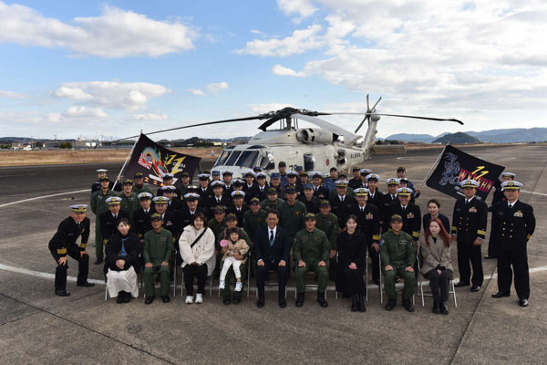 海上自衛隊大村航空基地視察