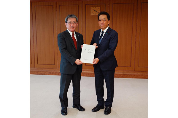 北海道千歳市長及び苫小牧市副市長等からの要請