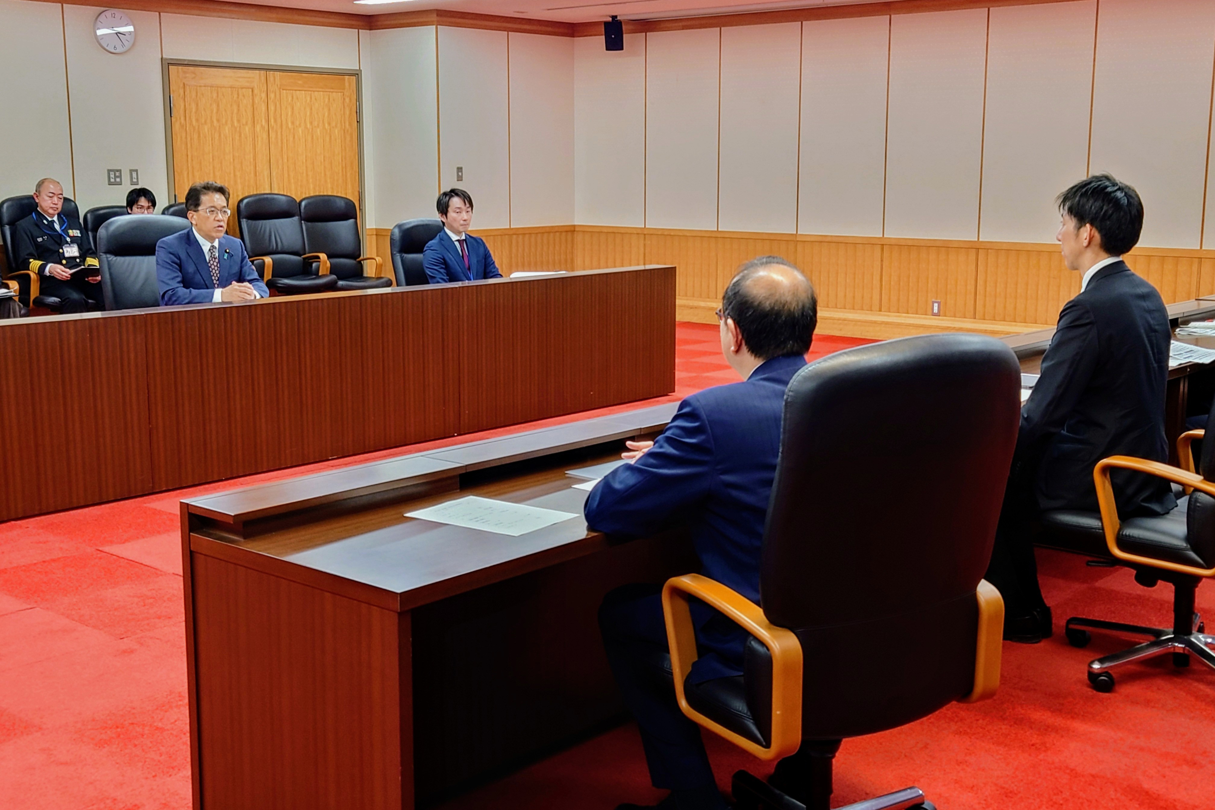 青森県むつ市長及び同市議会議長等からの要請