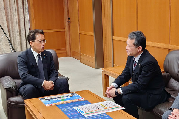 三重県知事からの表敬