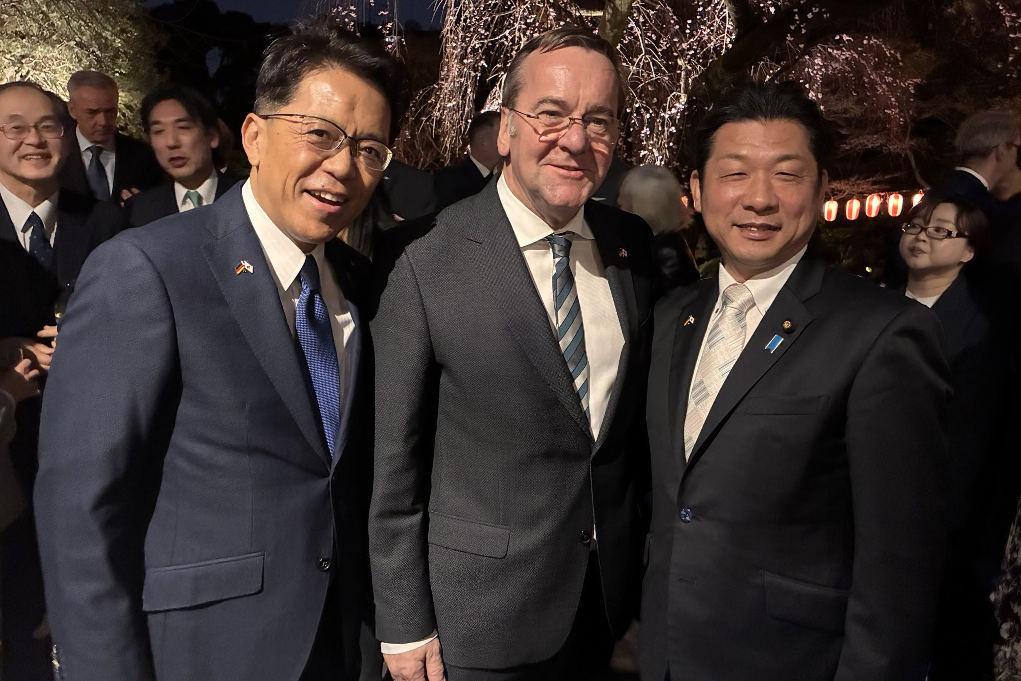 ドイツ国防大臣訪日記念レセプションへの出席
