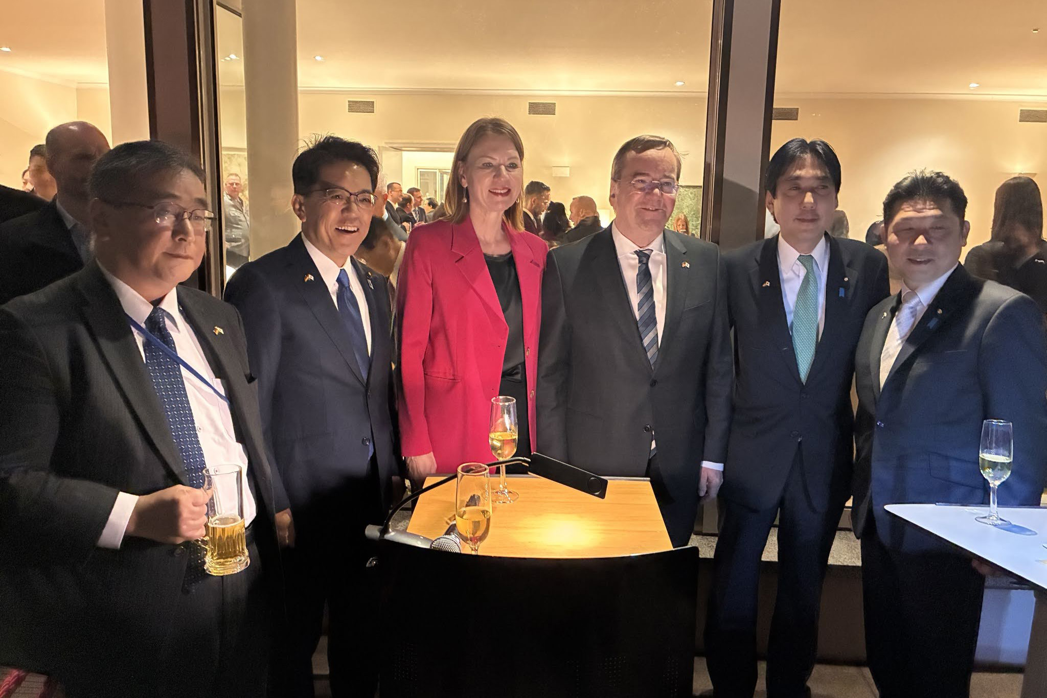 ドイツ国防大臣訪日記念レセプションへの出席