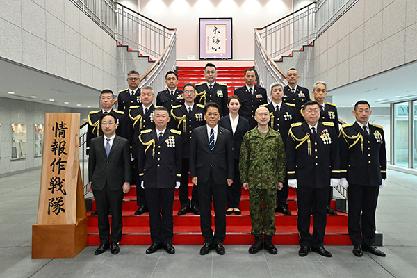 陸上自衛隊情報作戦隊新編行事