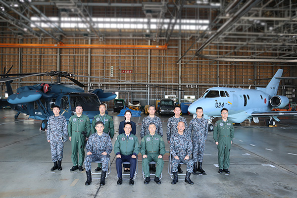 航空自衛隊新潟地区視察