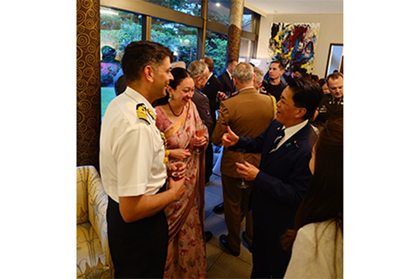 オーストリア国防次官訪日記念レセプションへの出席