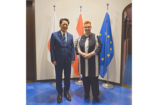 オーストリア国防次官訪日記念レセプションへの出席