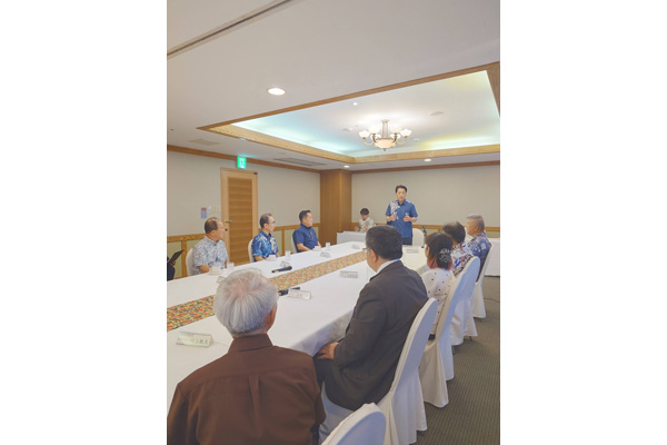 自衛隊家族会・隊友会との意見交換